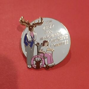 BPOE Elks New Jersey Handicapped Children’s Hat Lapel Pin